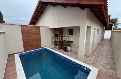 Casa à venda em itanhaém, nossa senhora do sion, com 2 quartos, com 62.44 m²