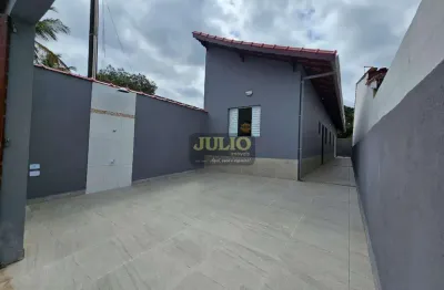 Casa à venda em mongaguá, jussara, com 2 quartos, com 62 m²