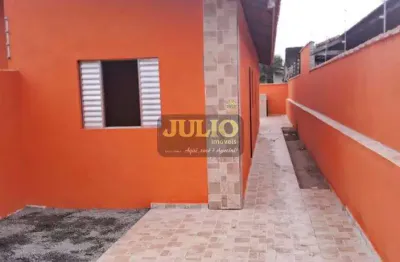 Casa à venda em itanhaém, jardim jamaica, com 2 quartos, com 52 m²