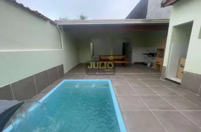 Casa à venda em mongaguá, jardim praia grande, com 2 quartos, com 116 m²