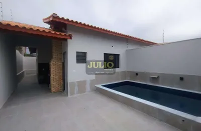 Casa à venda em mongaguá, plataforma i, com 2 quartos, com 63.34 m²