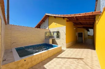 Casa à venda em mongaguá, agenor de campos, com 2 quartos, com 66.28 m²