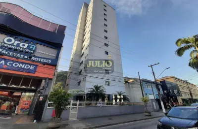 Apartamento à venda em mongaguá, centro, com 2 quartos, com 62.83 m², edificio caiaú
