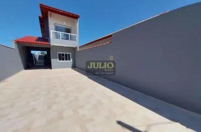 Sobrado à venda em mongaguá, flórida mirim, com 2 quartos, com 91.06 m²