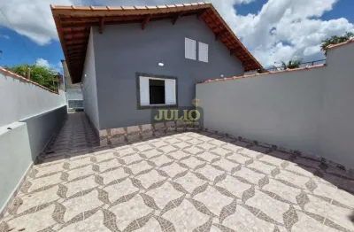 Casa à venda em mongaguá, jardim leonor, com 2 quartos, com 58.4 m²