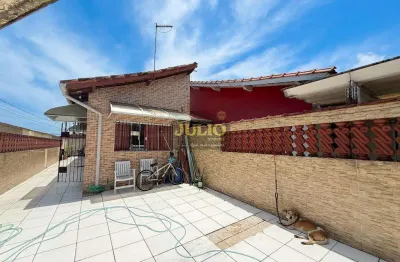 Casa à venda em mongaguá, balneário itaguai, com 1 quarto, com 47.95 m²