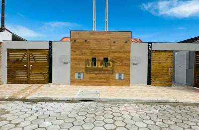 Casa à venda em itanhaém, jardim suarão (interior), com 2 quartos