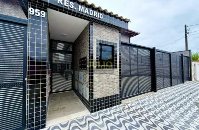 Casa à venda em itanhaém, laranjeiras, com 2 suítes, com 79 m²