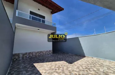 Sobrado à venda em Mongaguá, Jussara, com 2 quartos, com 73.2 m²