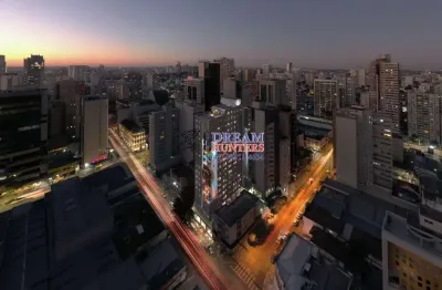 Apartamento com 1 quarto à venda na rua benjamin constant, 33, centro, curitiba, 27 m2 por r$ 381.000