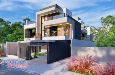 Casa em condomínio fechado com 3 quartos à venda na frei fabiano de cristo, 512, jardim das américas, curitiba, 208 m2 por r$ 1.290.000