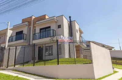 Casa com 3 quartos à venda na rua maria ângela pachaly, 205, atuba, curitiba, 104 m2 por r$ 729.900