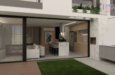 Casa com 3 quartos à venda na rua manoel das chagas lima, 412, são braz, curitiba, 142 m2 por r$ 1.188.000