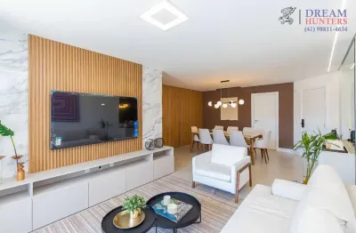 Apartamento com 3 quartos à venda na rua bispo dom josé, 2869, seminário, curitiba, 128 m2 por r$ 1.619.000