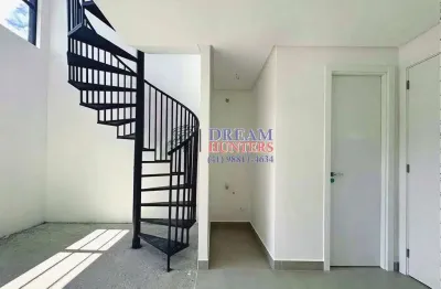 Apartamento com 1 quarto à venda na rua arthur mohr, 326, portão, curitiba, 35 m2 por r$ 487.000