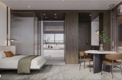 Apartamento com 1 quarto à venda na avenida visconde de guarapuava, 3866, batel, curitiba, 25 m2 por r$ 666.000
