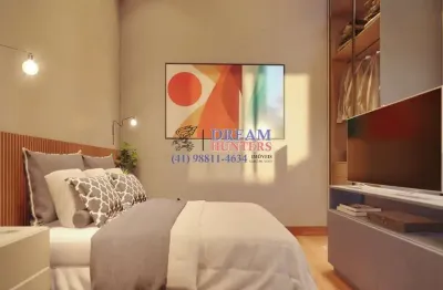 Apartamento com 1 quarto à venda na rua ildefonso stockler de frança, 260, novo mundo, curitiba, 17 m2 por r$ 245.000