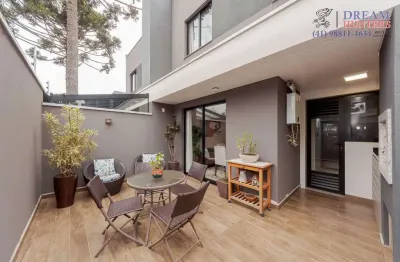 Casa em condomínio fechado com 3 quartos à venda na rua theodoro makiolka, 2875, santa cândida, curitiba, 104 m2 por r$ 794.900