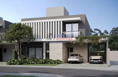 Casa em condomínio fechado com 3 quartos à venda na rua antônio escorsin, 550, santa felicidade, curitiba, 251 m2 por r$ 2.696.270