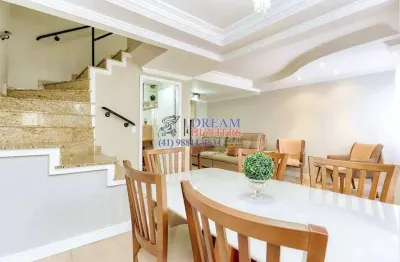 Casa em condomínio fechado com 3 quartos à venda na rua doutor claudino dos santos, 650, centro, são josé dos pinhais, 85 m2 por r$ 640.000