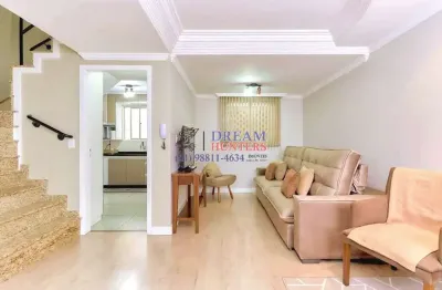 Casa em condomínio fechado com 3 quartos à venda na rua doutor claudino dos santos, 650, centro, são josé dos pinhais, 85 m2 por r$ 639.000