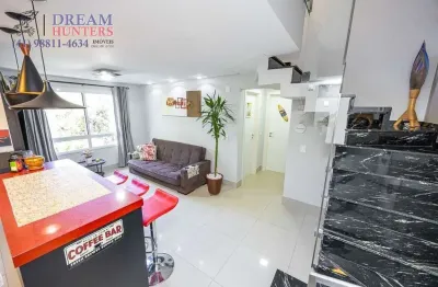 Cobertura com 2 quartos à venda na avenida manoel ribas, 4716, santa felicidade, curitiba, 116 m2 por r$ 1.290.000