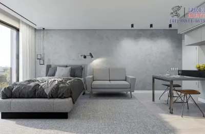 Apartamento com 1 quarto à venda na rua coronel amazonas marcondes, 635, cabral, curitiba, 24 m2 por r$ 354.000