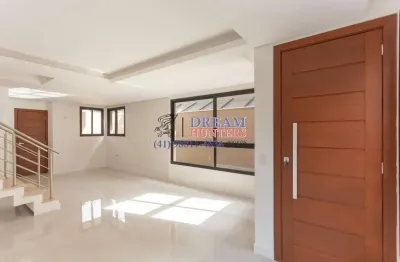 Casa em condomínio fechado com 3 quartos à venda na rua antônio muzzillo, 111, tingui, curitiba, 142 m2 por r$ 830.000