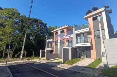 Casa em condomínio fechado com 3 quartos à venda na Estrada Guilherme Weigert, 424, Santa Cândida, Curitiba, 134 m2 por R$ 899.000
