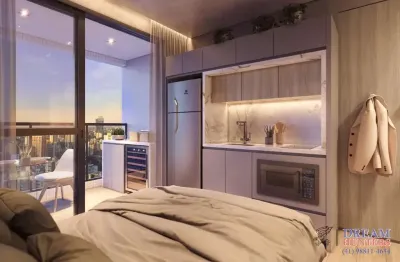Apartamento com 2 quartos à venda na rua emiliano perneta, 260, centro, curitiba, 39 m2 por r$ 689.000