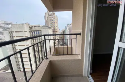 Apartamento com 1 quarto à venda na rua desembargador ermelino de leão, 181, centro, curitiba, 38 m2 por r$ 299.900