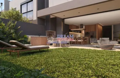 Casa em condomínio fechado com 3 quartos à venda na rua eduardo sprada, 5437, campo comprido, curitiba, 255 m2 por r$ 1.990.000