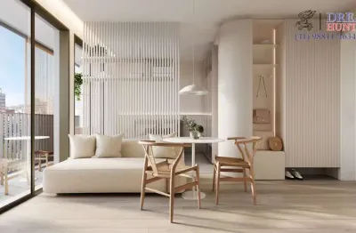 Apartamento com 1 quarto à venda na rua brigadeiro franco, 1173, batel, curitiba, 32 m2 por r$ 485.600