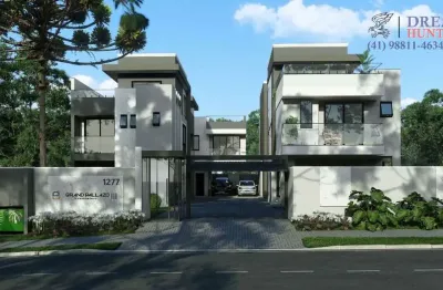 Casa em condomínio fechado com 3 quartos à venda na rua reinaldino schaffenberg de quadros, 1277, alto da rua xv, curitiba, 208 m2 por r$ 1.460.000