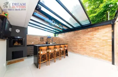 Casa em condomínio fechado com 3 quartos à venda na Rua Theodoro Makiolka, 2875, Santa Cândida, Curitiba, 104 m2 por R$ 914.000