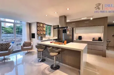 Apartamento com 3 quartos à venda na rua fernando simas, 838, mercês, curitiba, 180 m2 por r$ 2.889.000