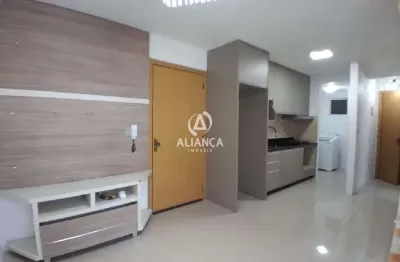 Apartamento semi mobiliado2 dormitórios1 sala1 cozinha1 banheiro1