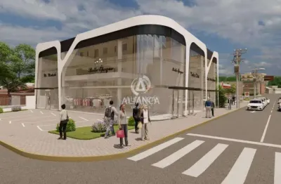 Sala comercial nova na entrada da cidade com 2 pavimentos 
térreo + me