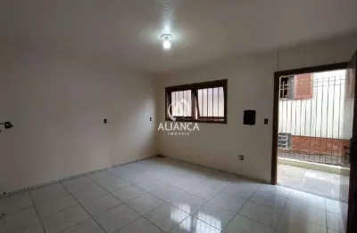 1 dormitório sem garagem
1 sala 
1 cozinha 
1 banheiro 
1 area de serv