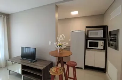 Apartamento mobiliado 
área privativa: 50,00 m².
piso laminado e porce