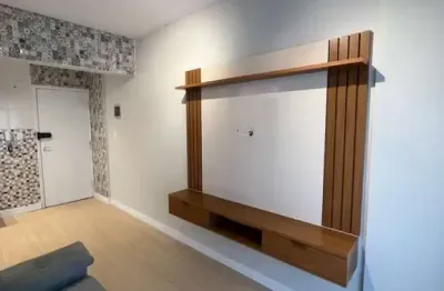 Apartamento para venda em praia grande, caiçara, 1 dormitório, 1 banheiro, 1 vaga