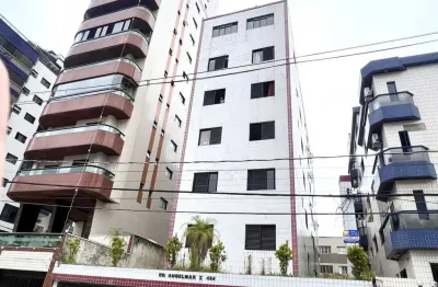 Apartamento para venda em praia grande, guilhermina, 2 dormitórios, 1 banheiro, 1 vaga