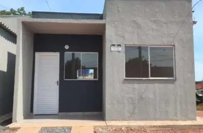 Casas 2 quartos para venda em várzea grande, ouro verde, 2 dormitórios, 1 banheiro, 1 vaga