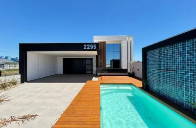 Casa com 3 quartos à venda na av beira mar norte, 00, camboim, arroio do sal, 187 m2 por r$ 1.800.000