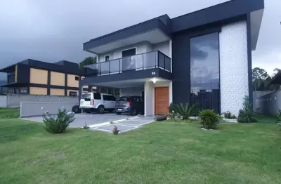 Casa em condomínio fechado com 4 quartos à venda na avenida red park, 1180, são joão do rio vermelho, florianópolis, 420 m2 por r$ 1.800.000
