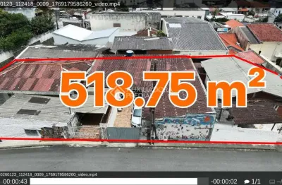 Terreno comercial à venda na Rua Santos Saraiva, 2064, Capoeiras, Florianópolis, 518 m2 por R$ 1.400.000