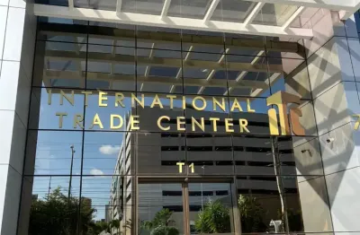 Pechincha!! sala comercial 35m2 no itc central park com acabamento de excelente padrão