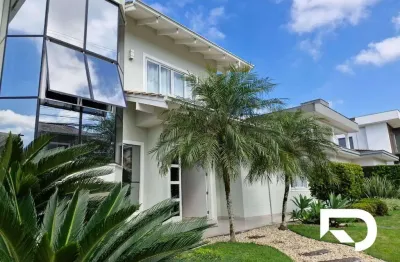 Casa em condomínio fechado com 6 dormitórios à venda, 463 m² por r$ 3.700.000 - boa vista - joinville/sc