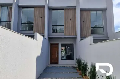 Sobrado com 3 dormitórios à venda, 77 m² por r$ 420.000,00 - nova brasília - joinville/sc