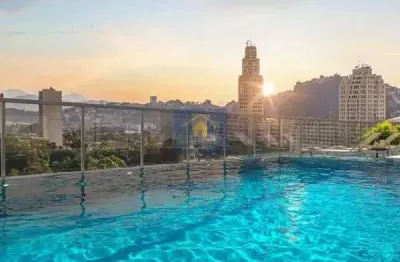 Bueno studio 30m² no centro do rio – excelente localização - moderno com lazer no rooftop